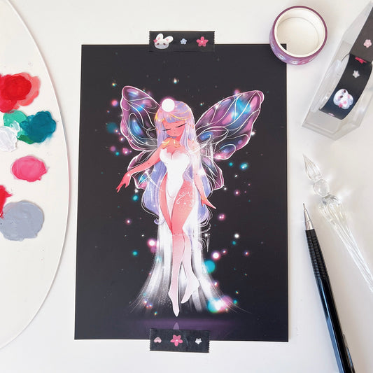 Glowing Fairy Art Print