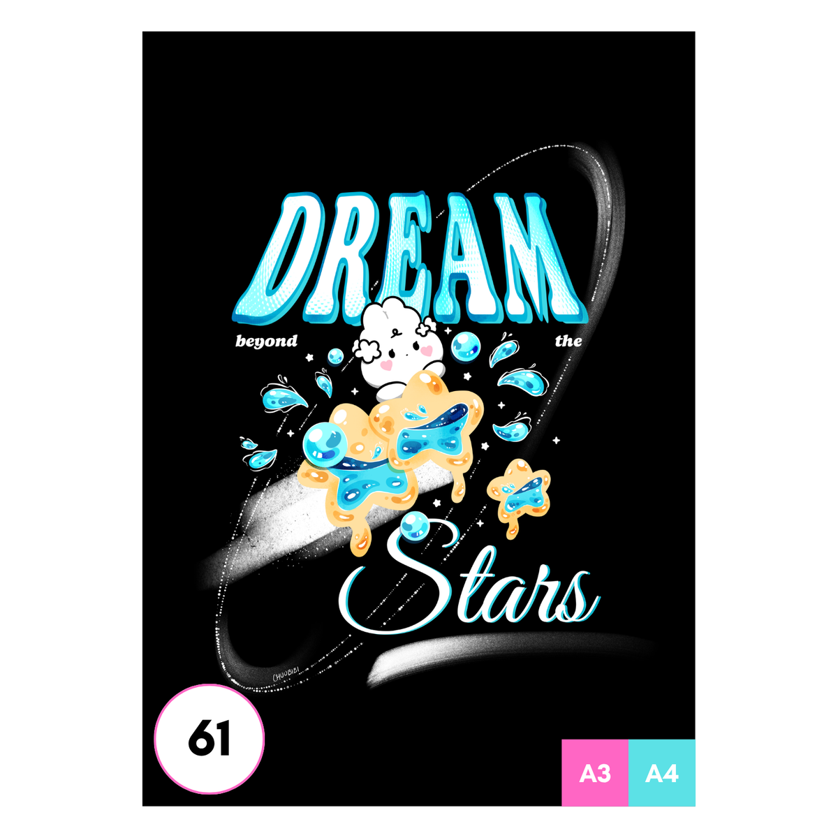 Dream Beyond the Stars Art Print