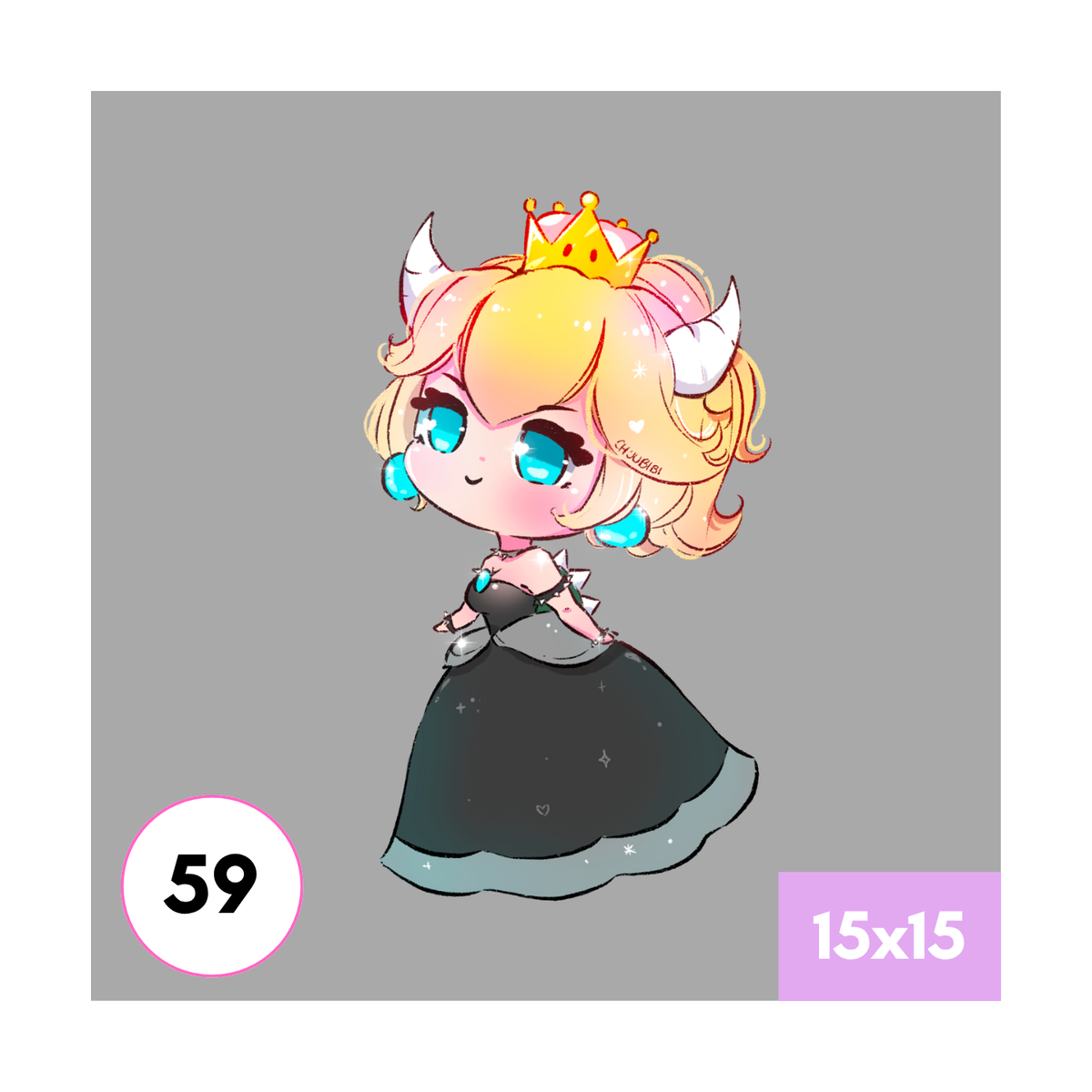 Bowsette Art Print
