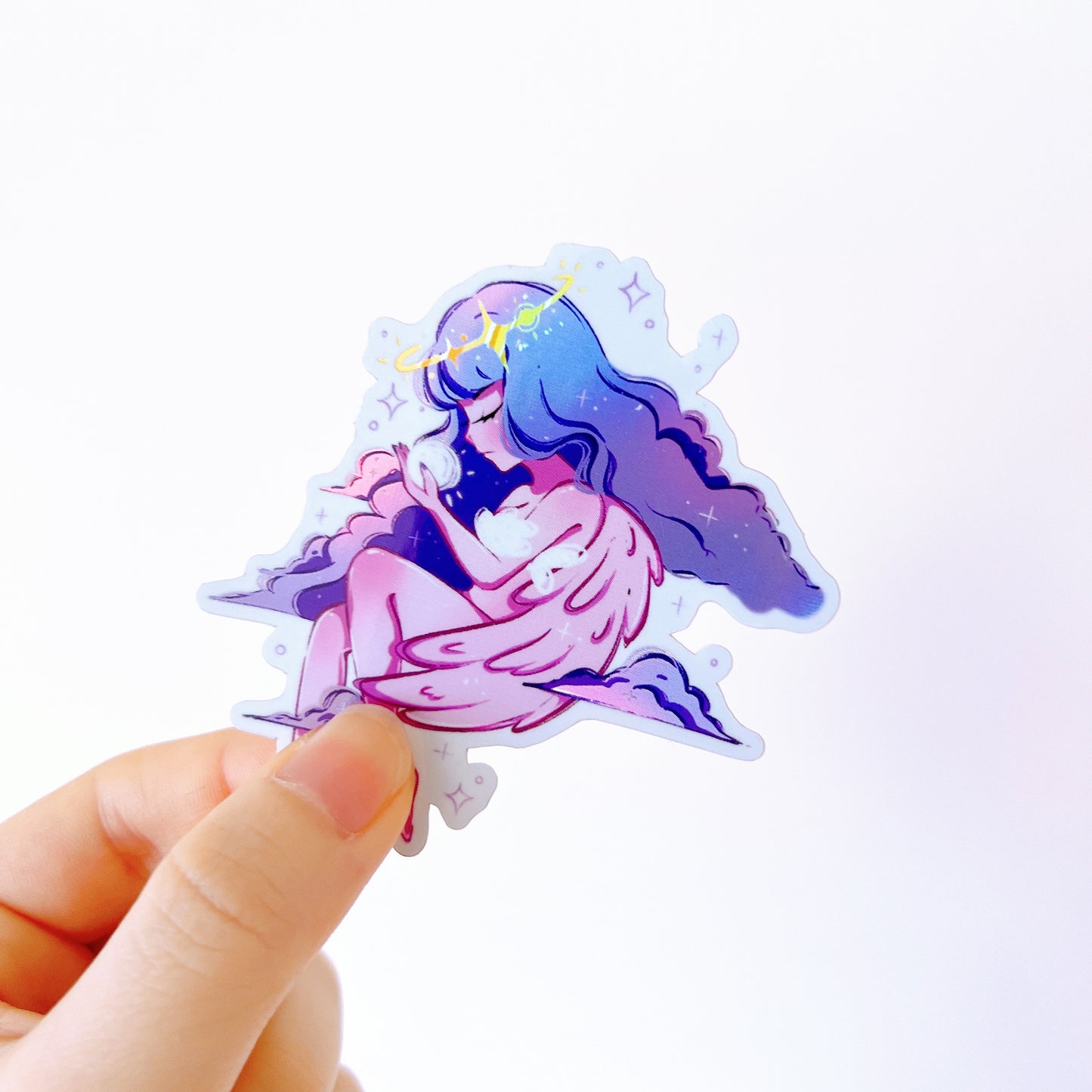 Angel Vinyl Sticker