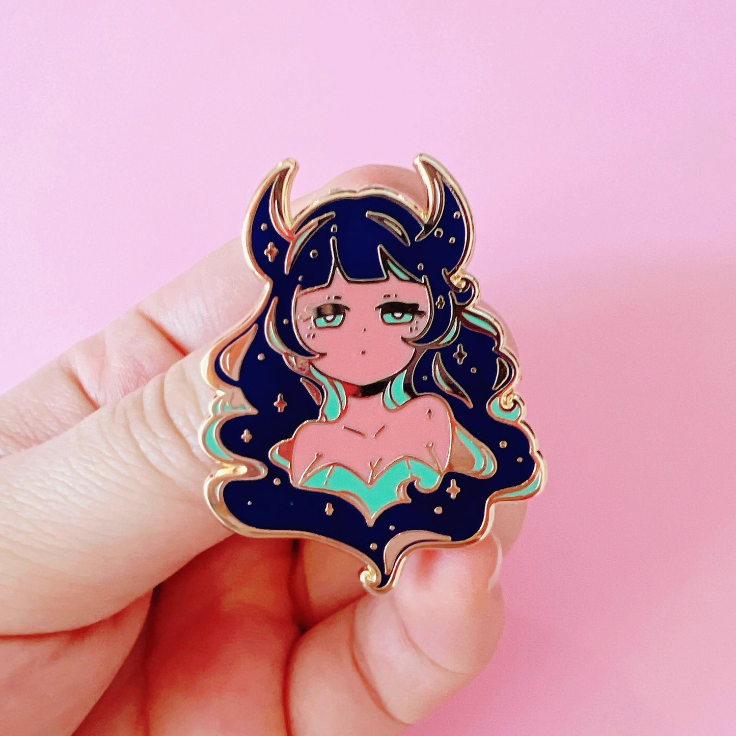 Demon Girl Enamel Pin