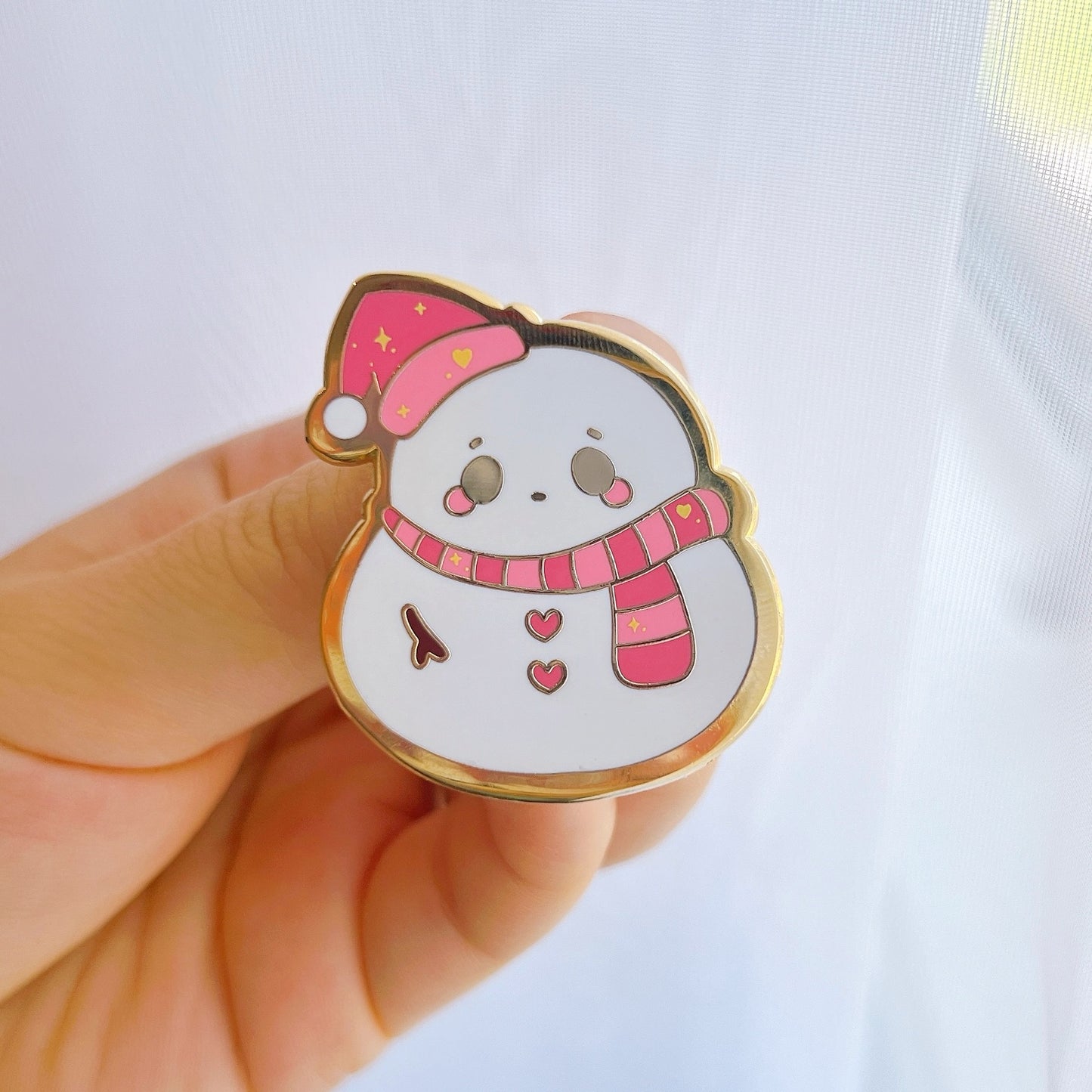 Christmas tree, Snowman & Gingerbread man Enamel Pins