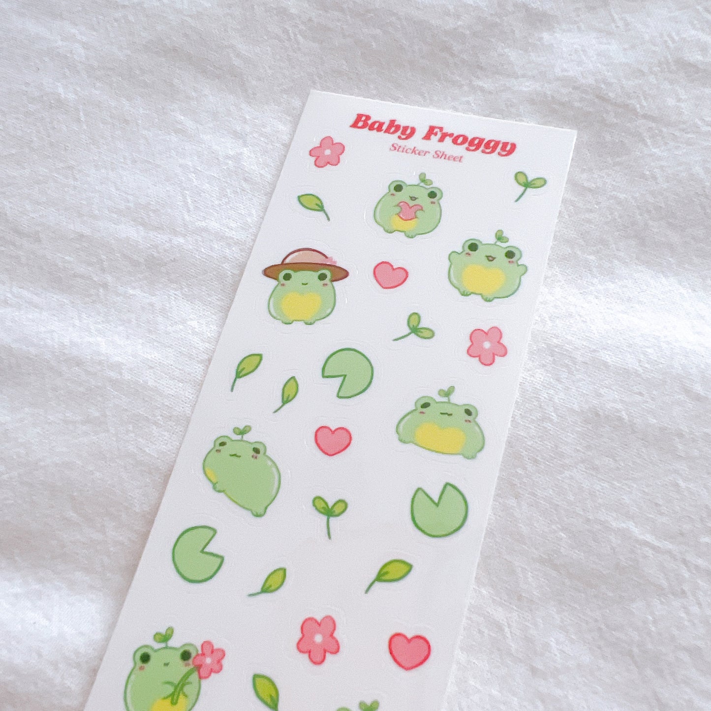 Baby Froggy Sticker Sheet