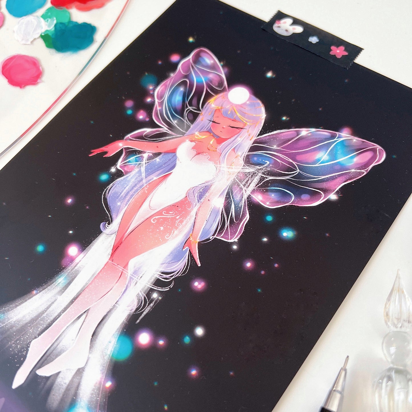Glowing Fairy Art Print