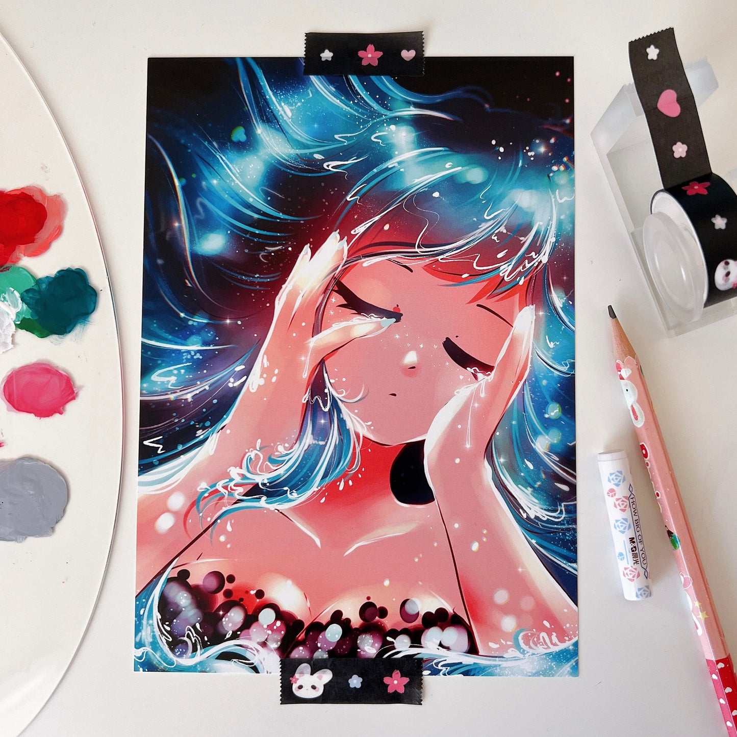 Endless Tears Art Print