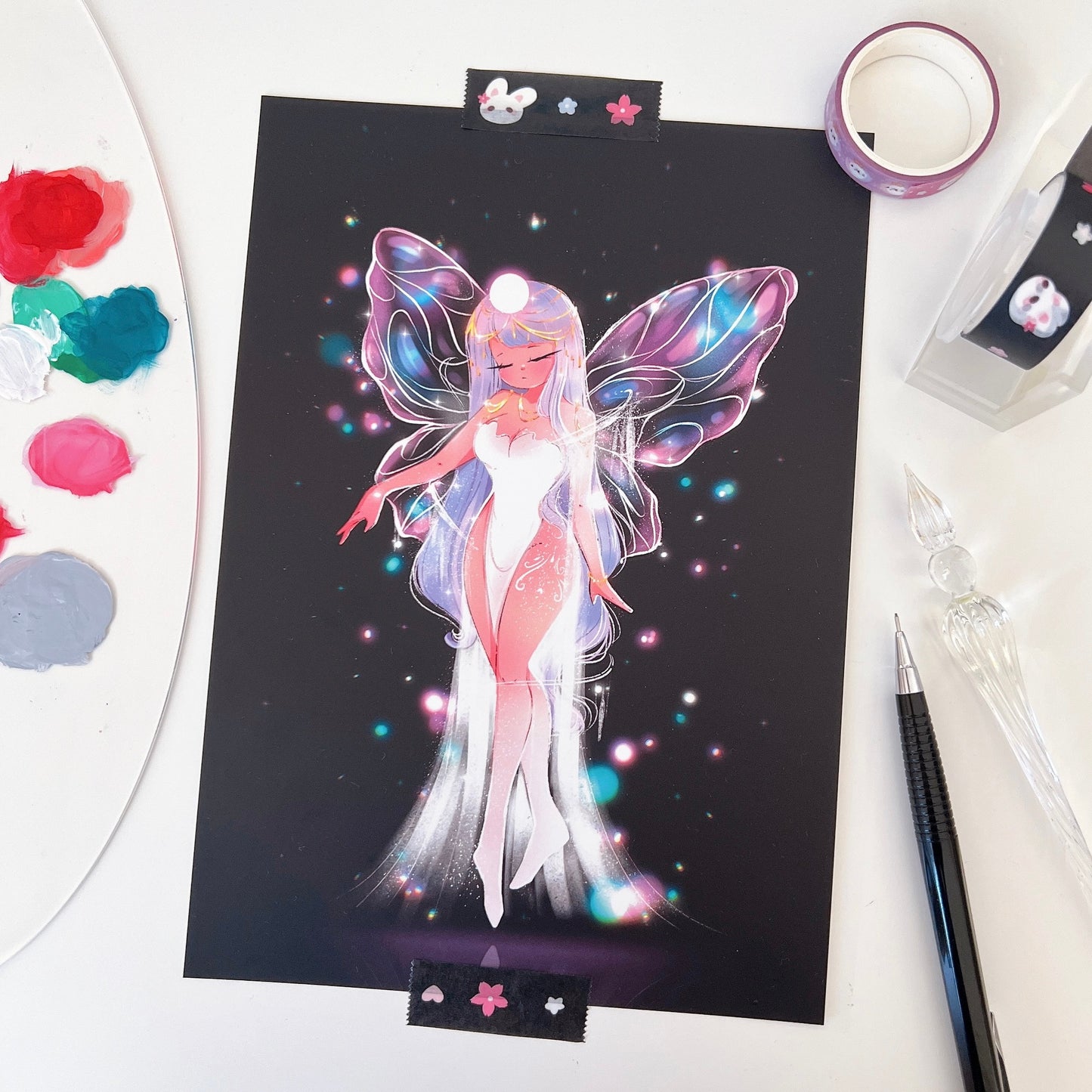 Glowing Fairy Art Print