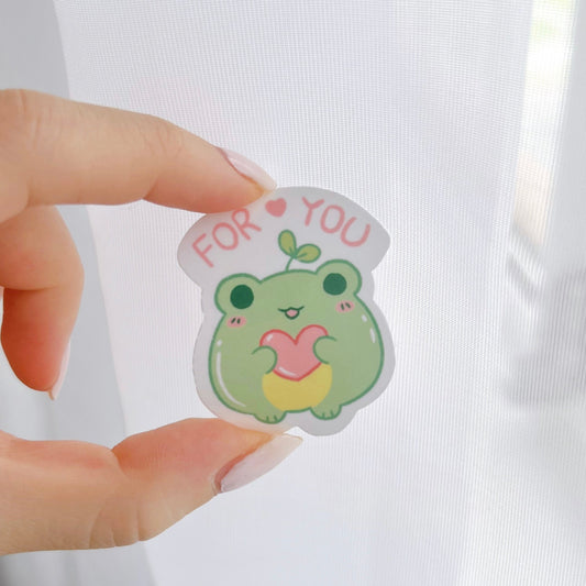For you Froggy Sticker