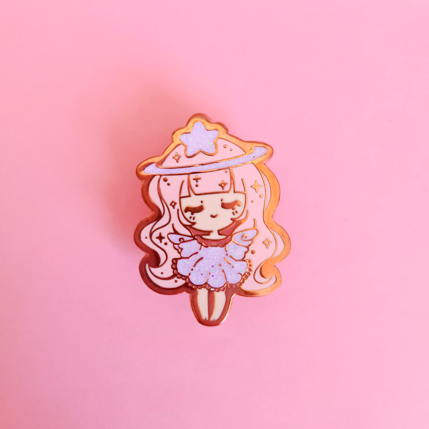 Angel Girl Enamel Pin