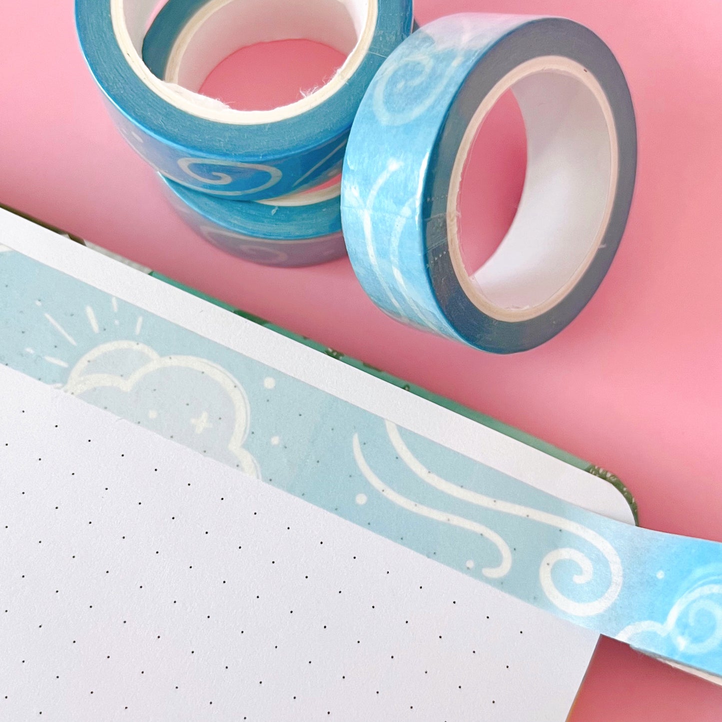 Clear Blue Sky Washi Tape