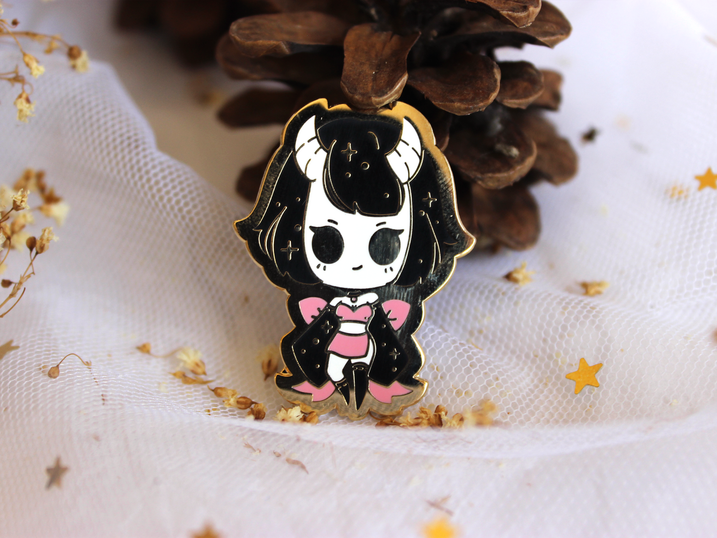 Demon Girl Enamel Pin