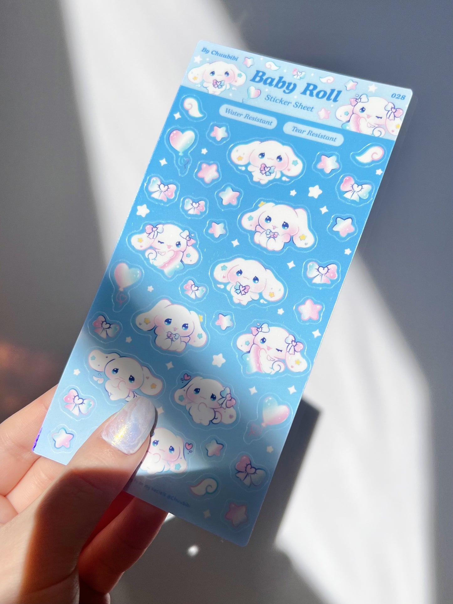 Baby Roll Sticker Sheet
