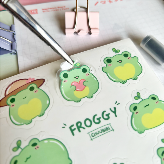Froggy Sticker Sheet