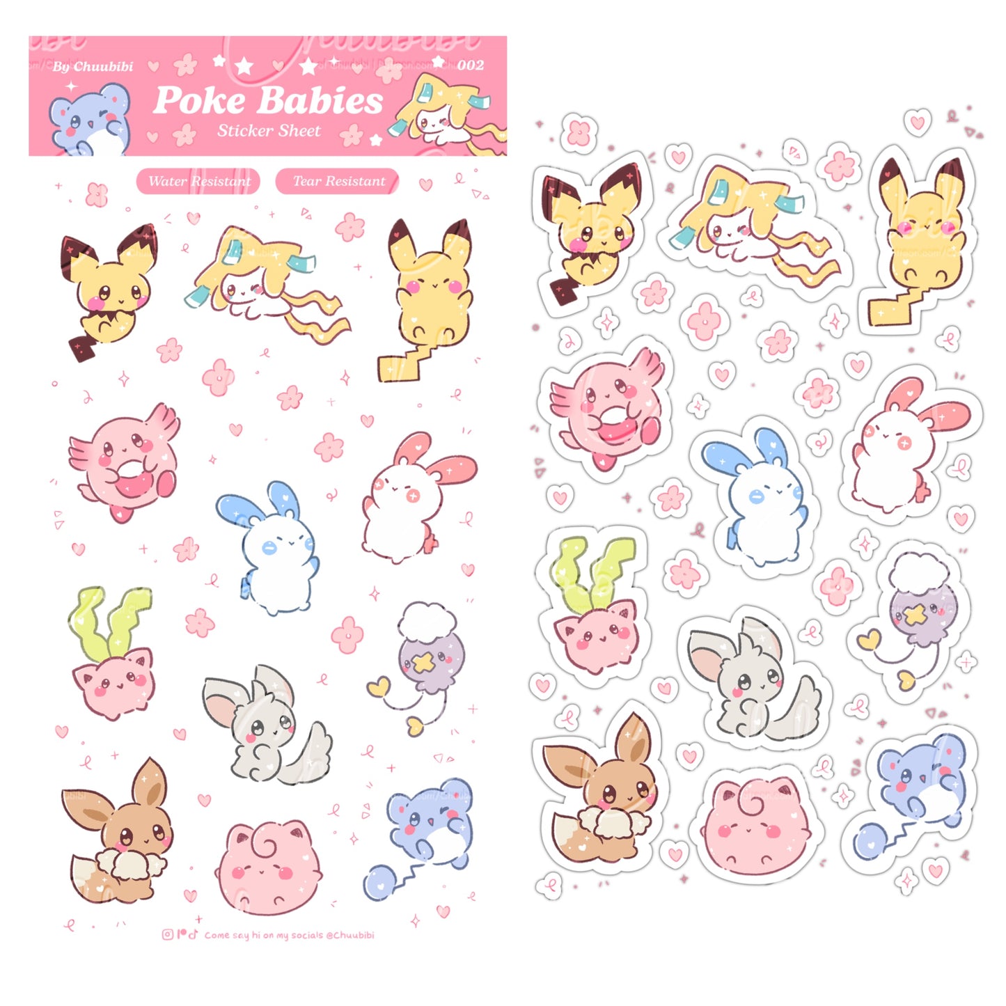 Poke Babies Sticker Sheet