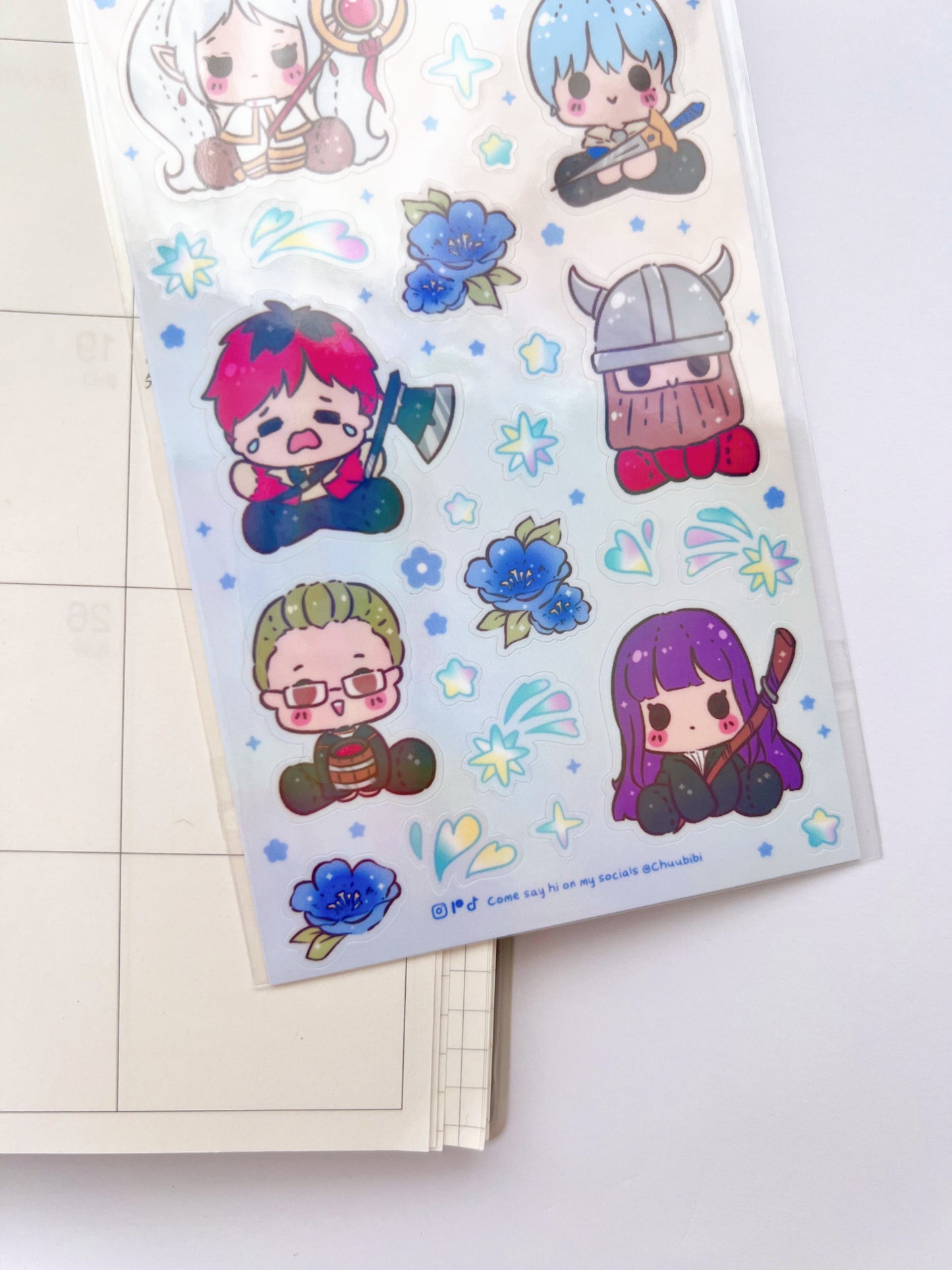 After the Journey Sticker Sheet
