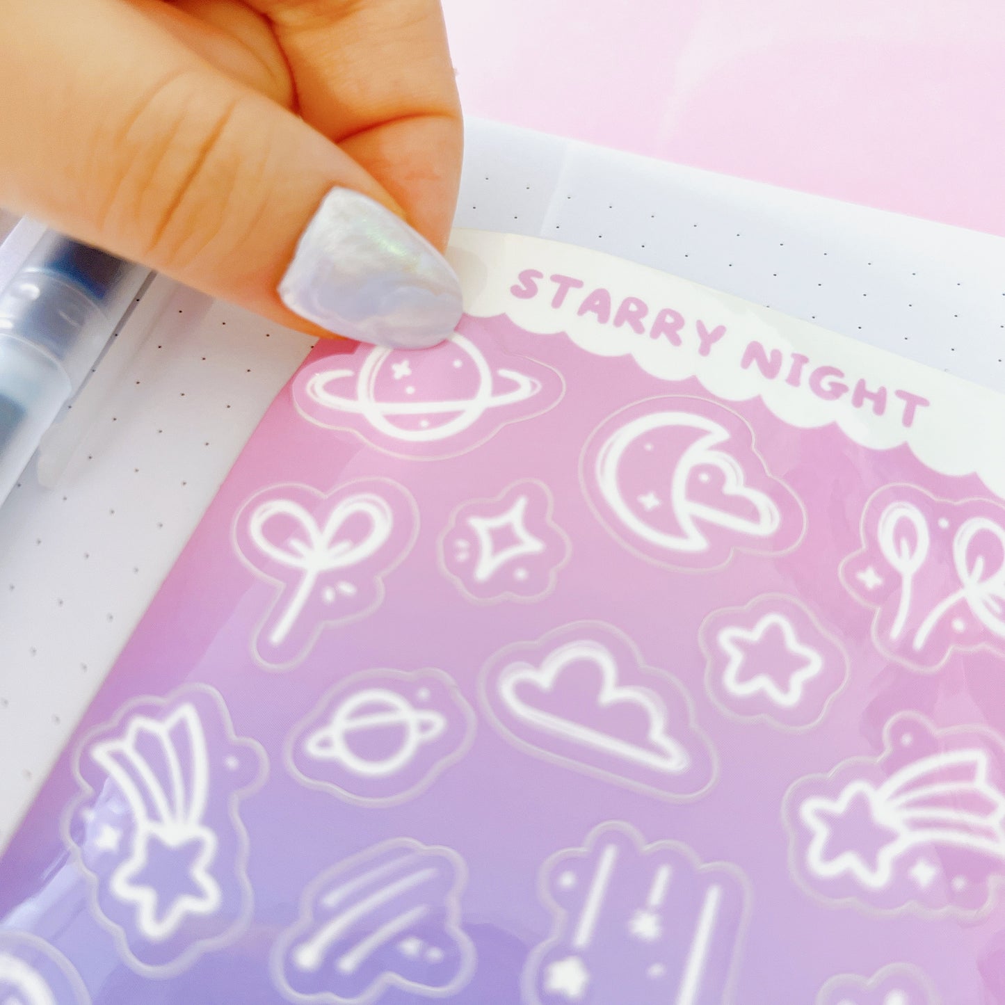 Starry Night Sticker Sheet