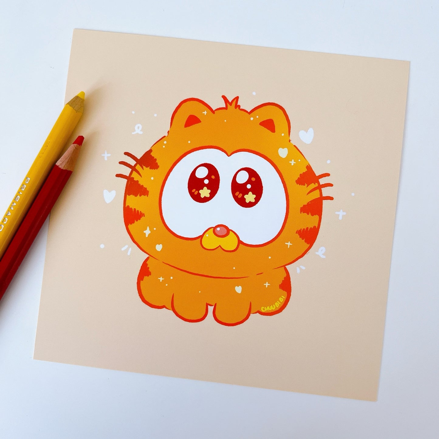Baby Garfield Art Print