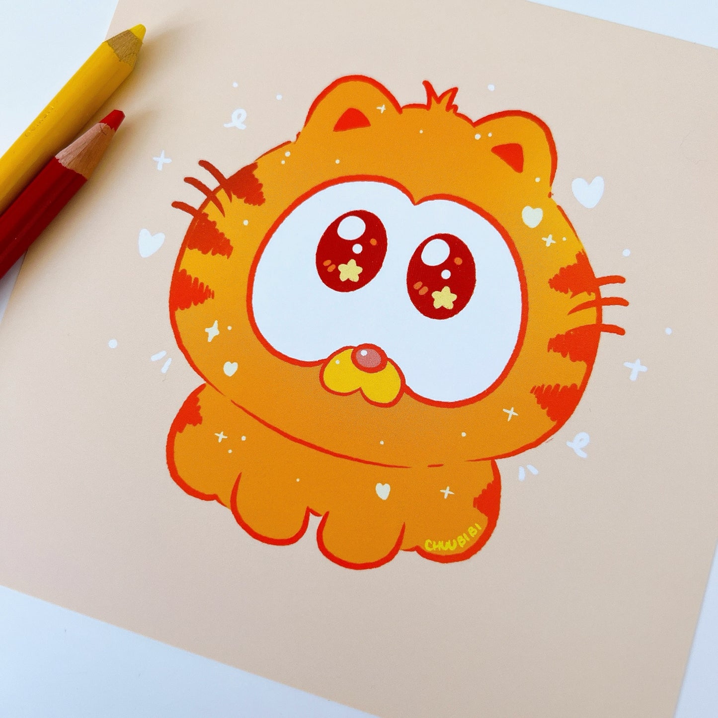 Baby Garfield Art Print