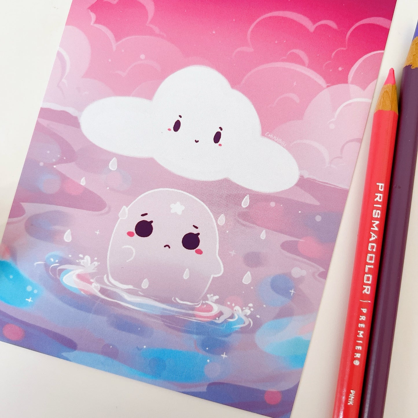 Rainy Cloud Art Print