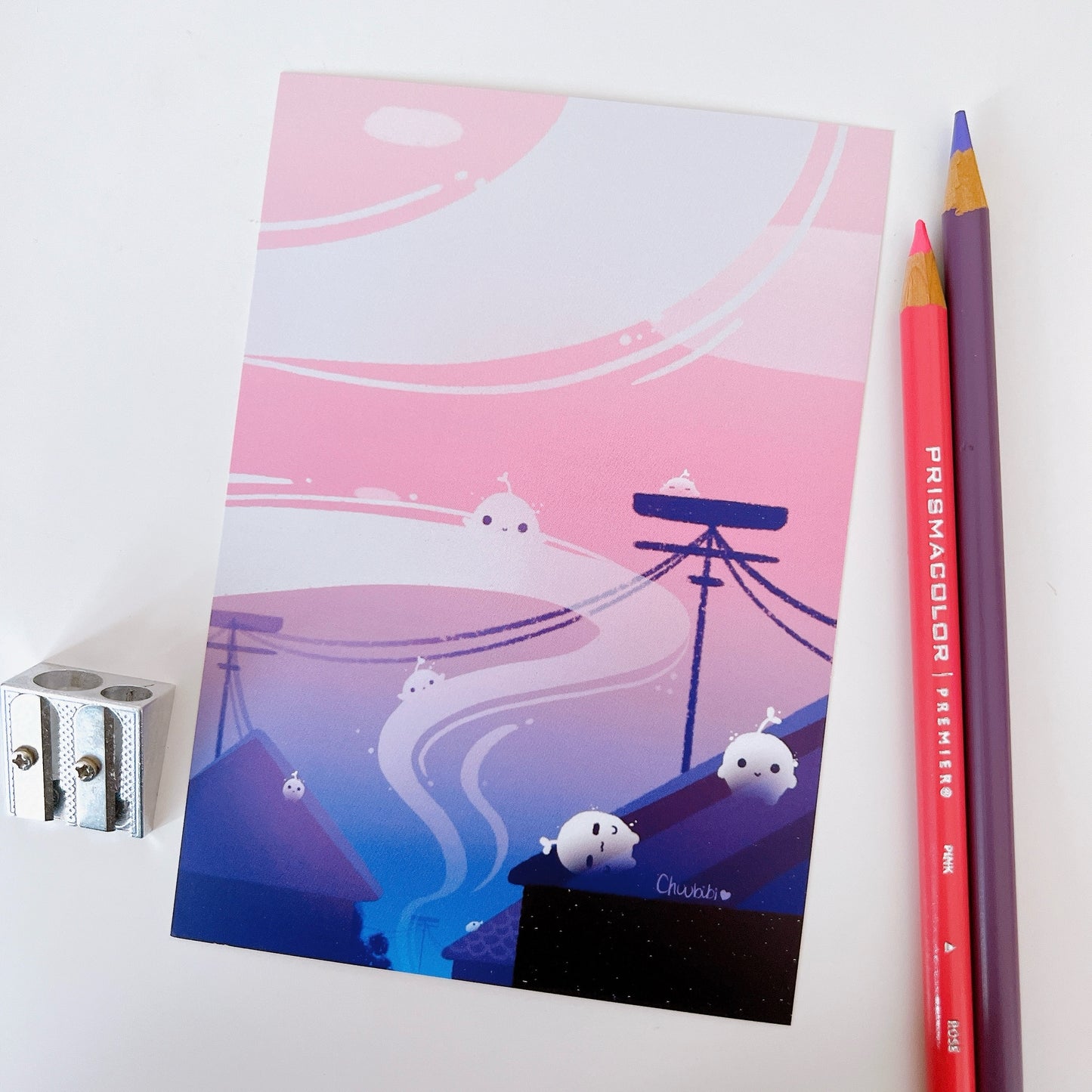 Comfy Neighborhood Art Print