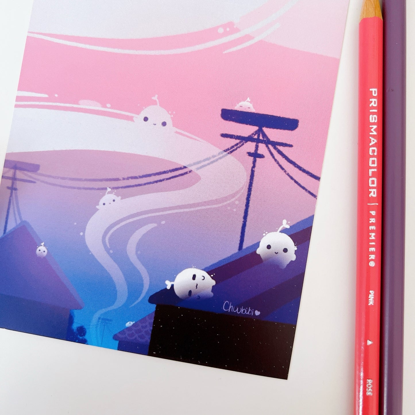 Comfy Neighborhood Art Print