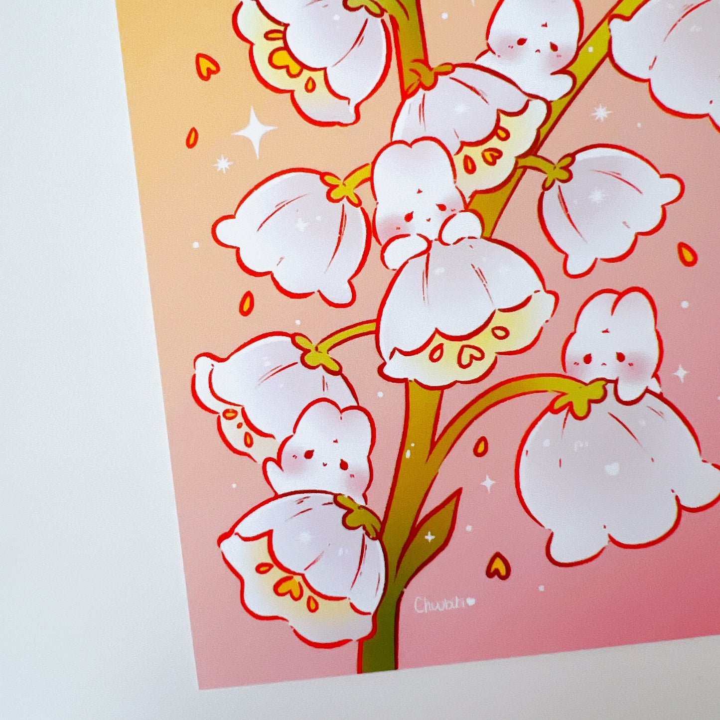Valley of the Bunnies Art Print