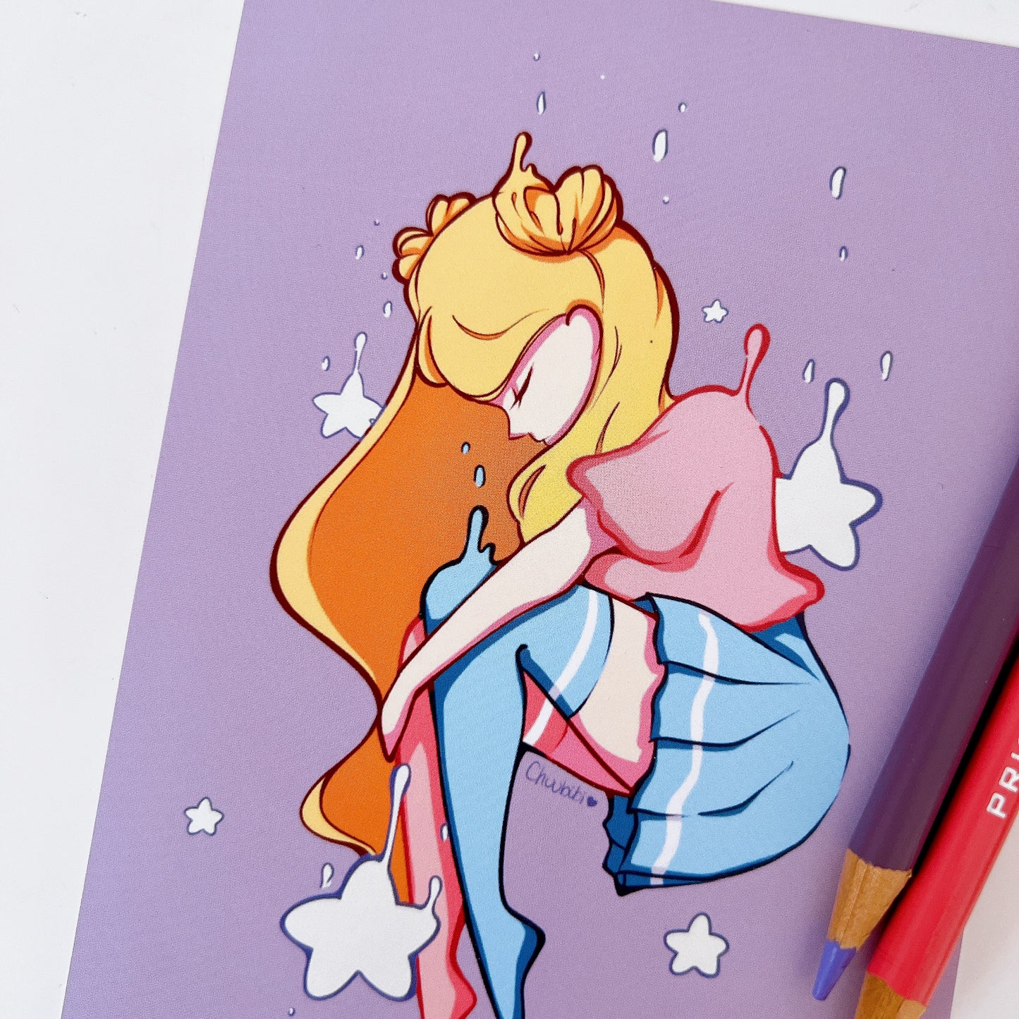 Melting Stars Art Print