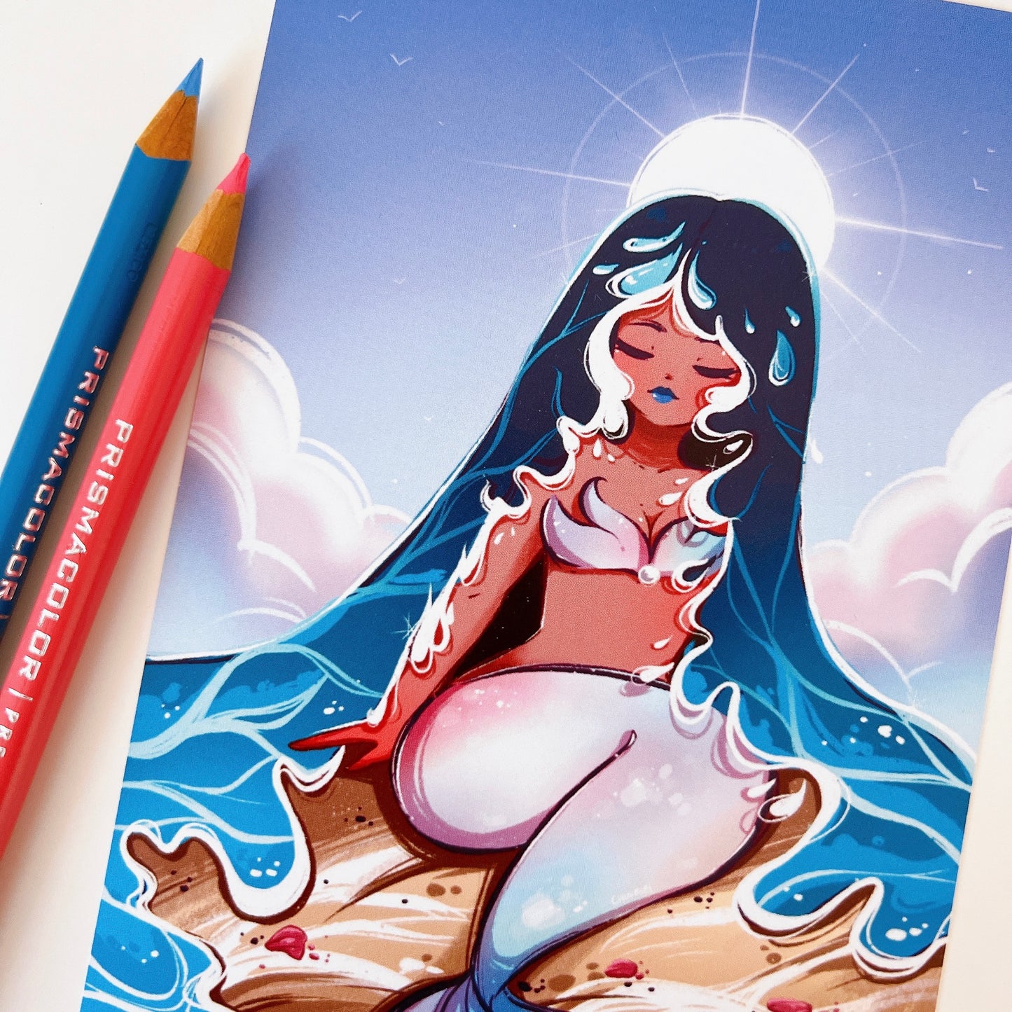 The Sea Art Print