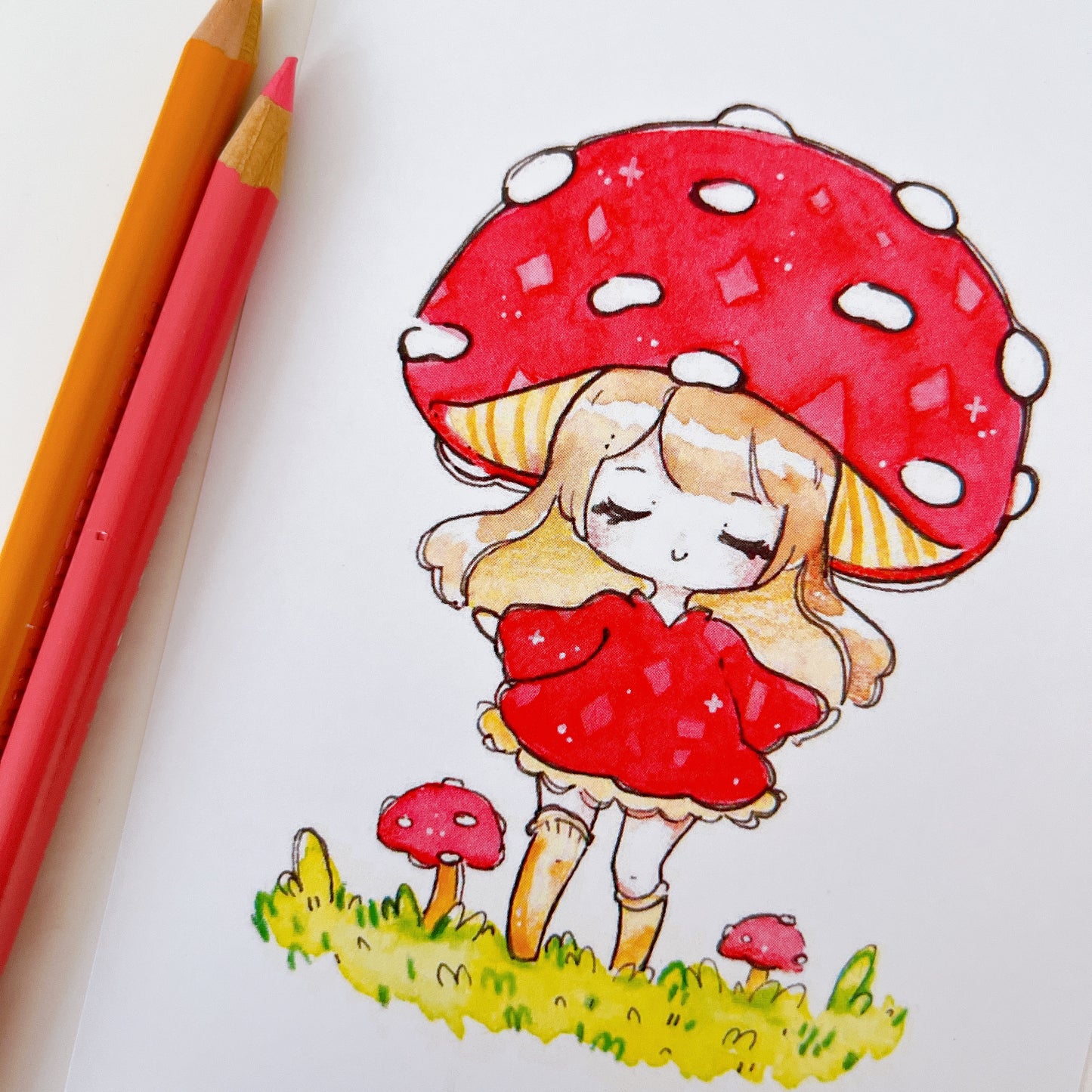 Baby Shroom Art Print