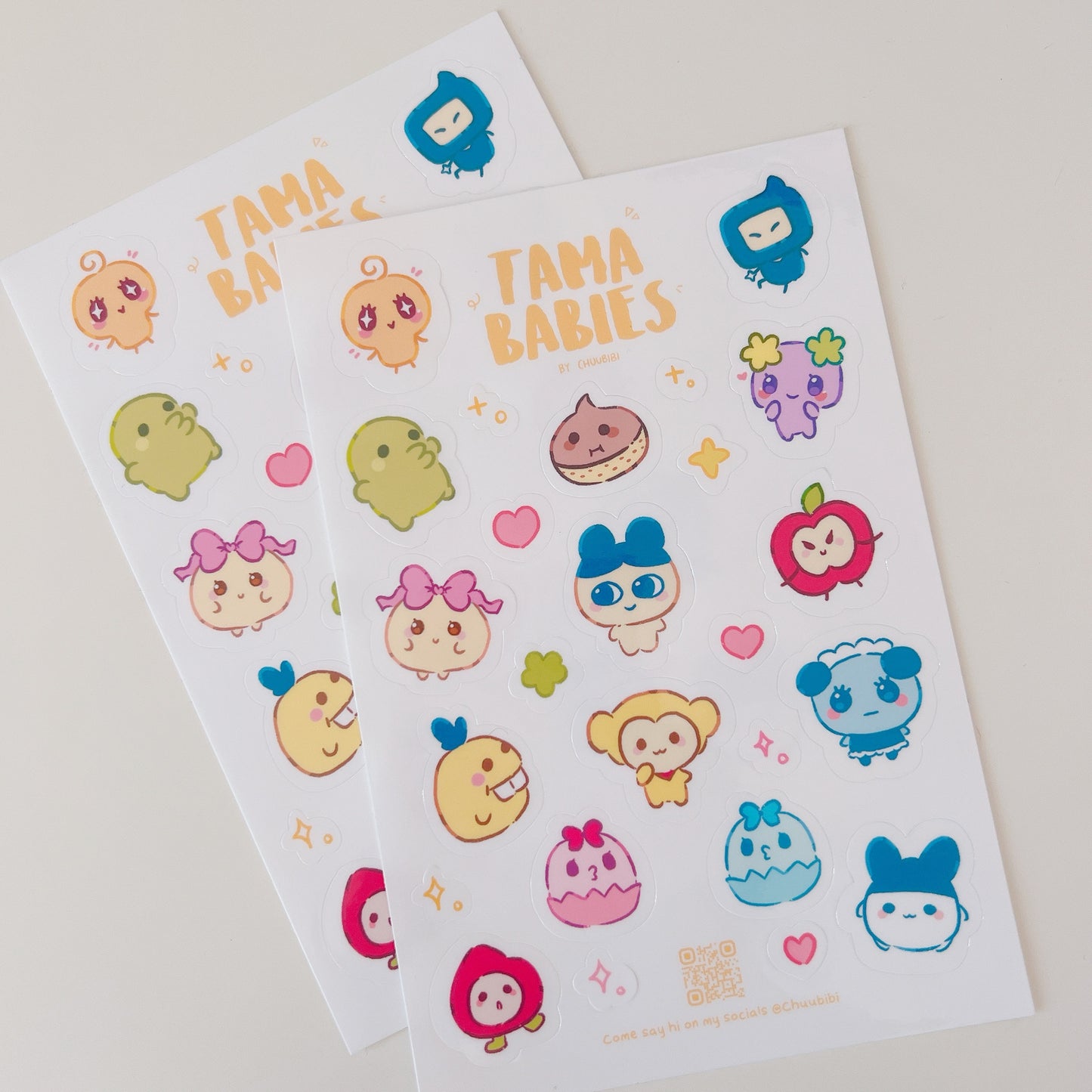 Tama Babies Sticker Sheet