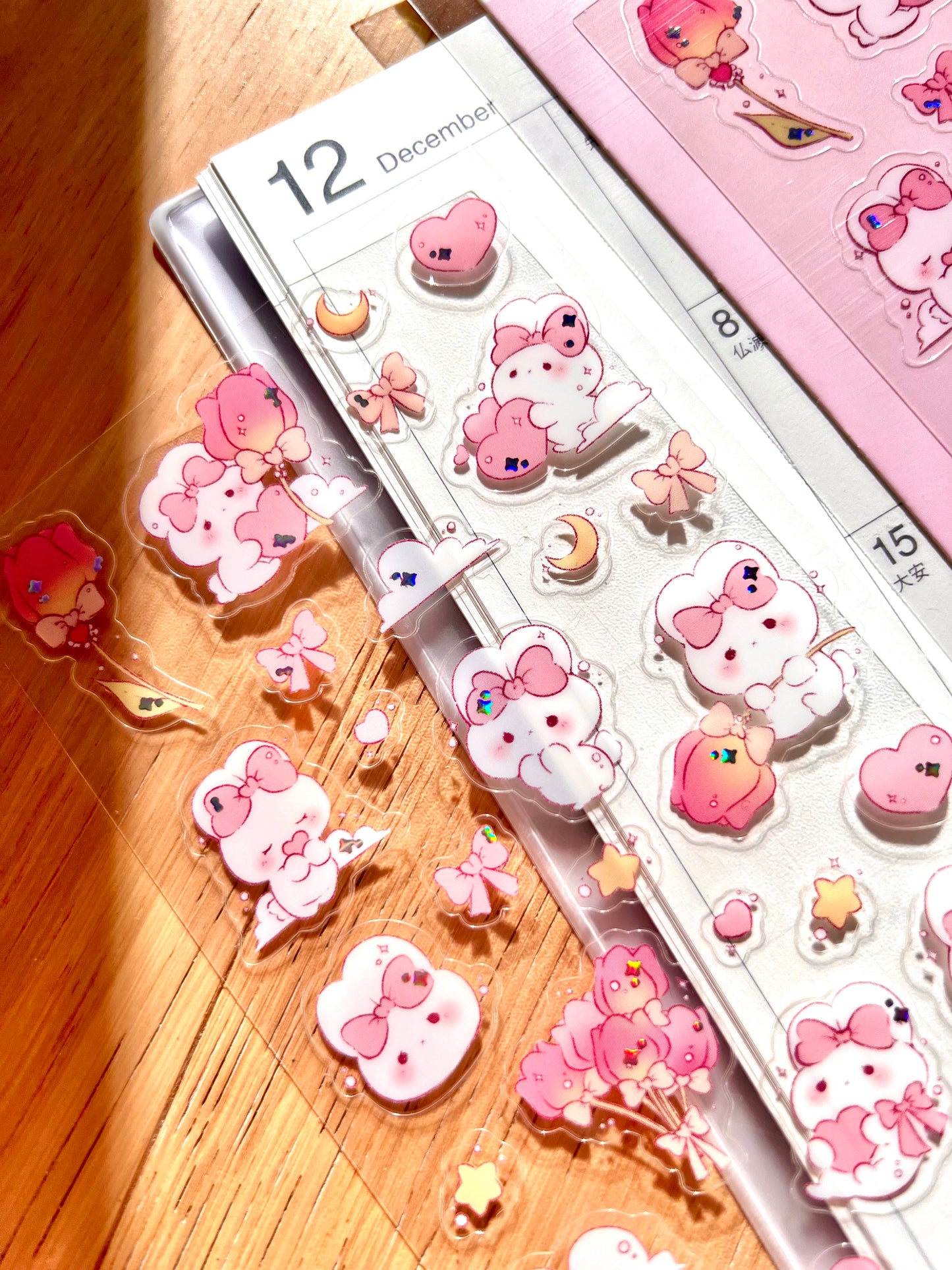 Tulip Bunny Sticker Sheet