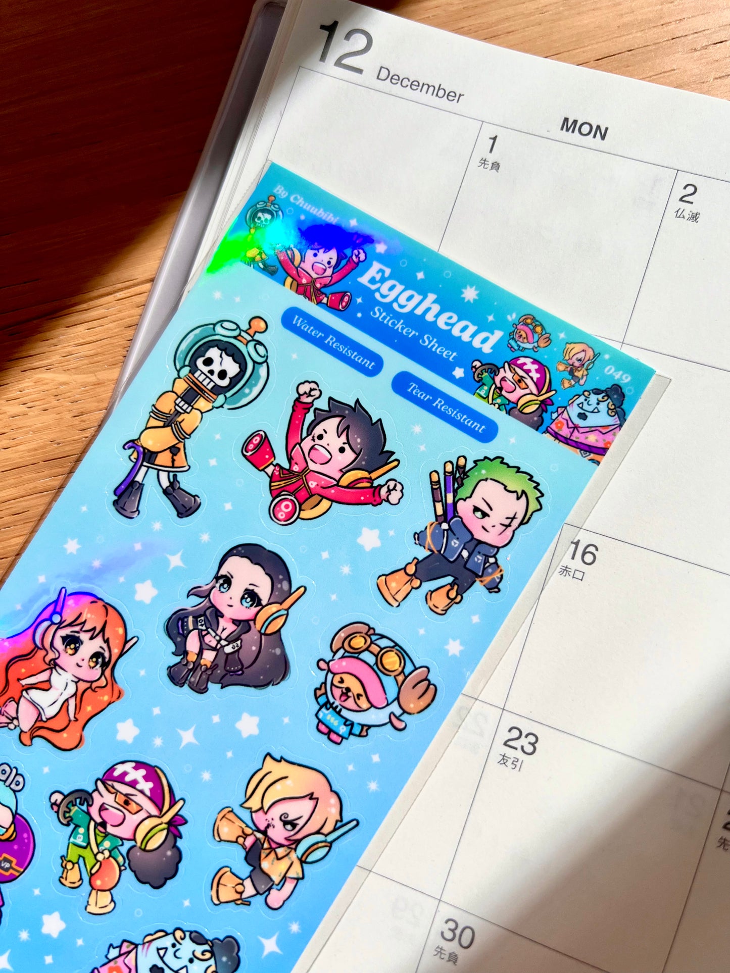Egghead Sticker Sheet