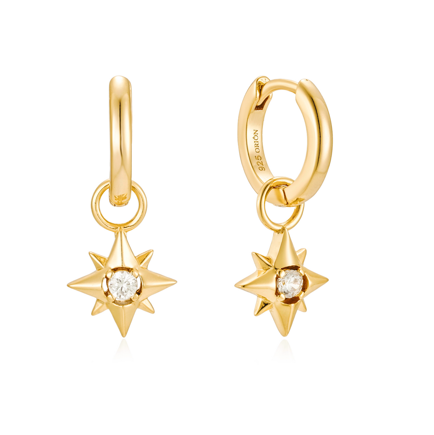 Infinity Star Drop Earrings