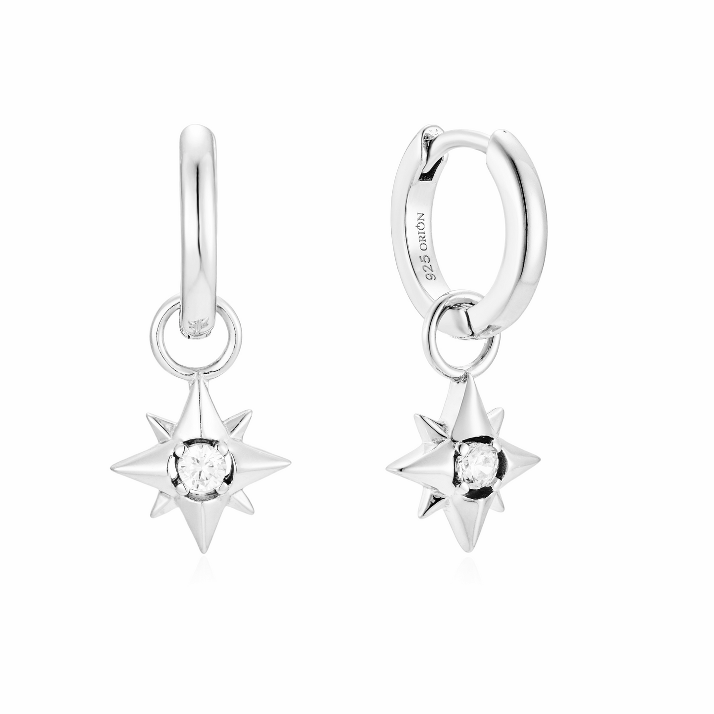 Infinity Star Drop Earrings