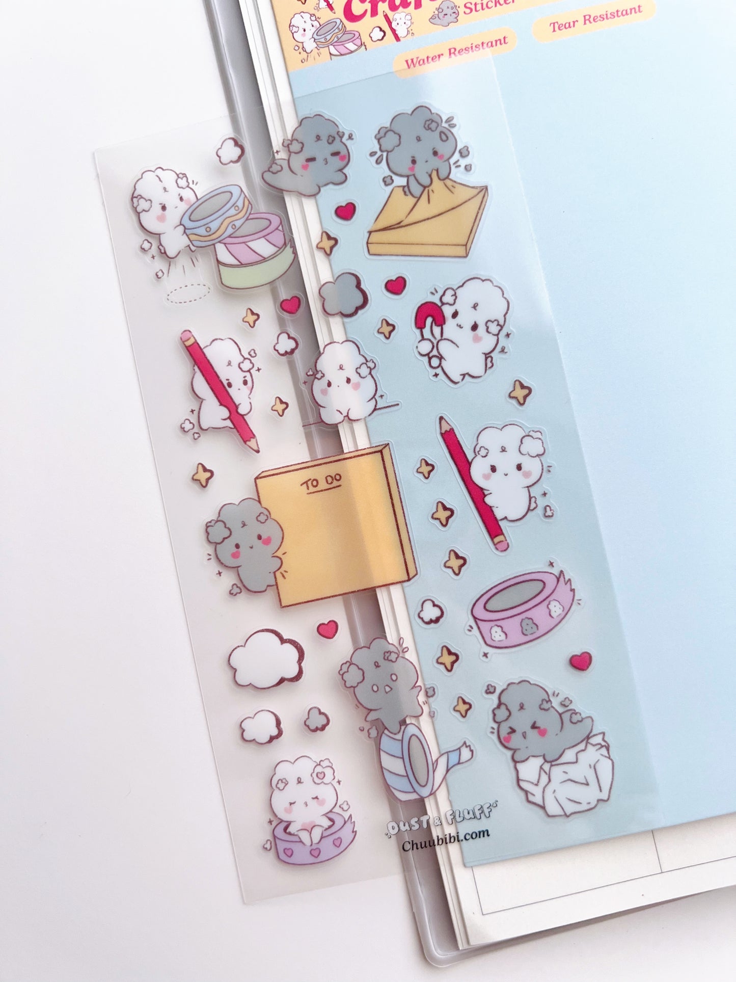 Craft Desk Chaos Sticker Sheet