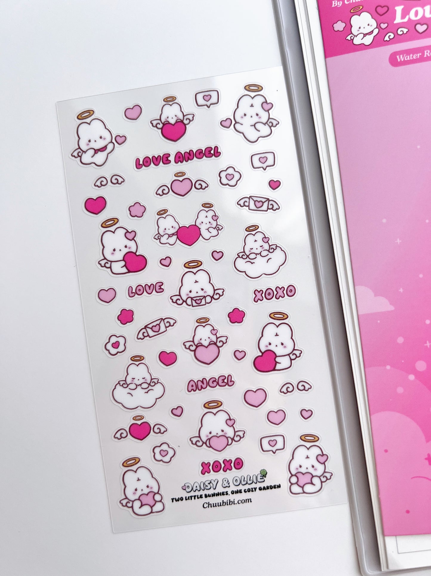 Love Angels Sticker Sheet