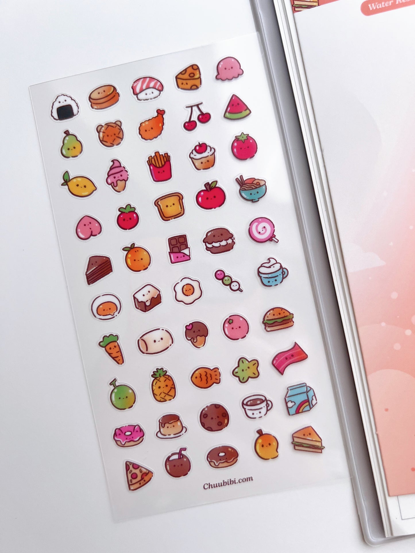 Favourite Foods Sticker Sheet