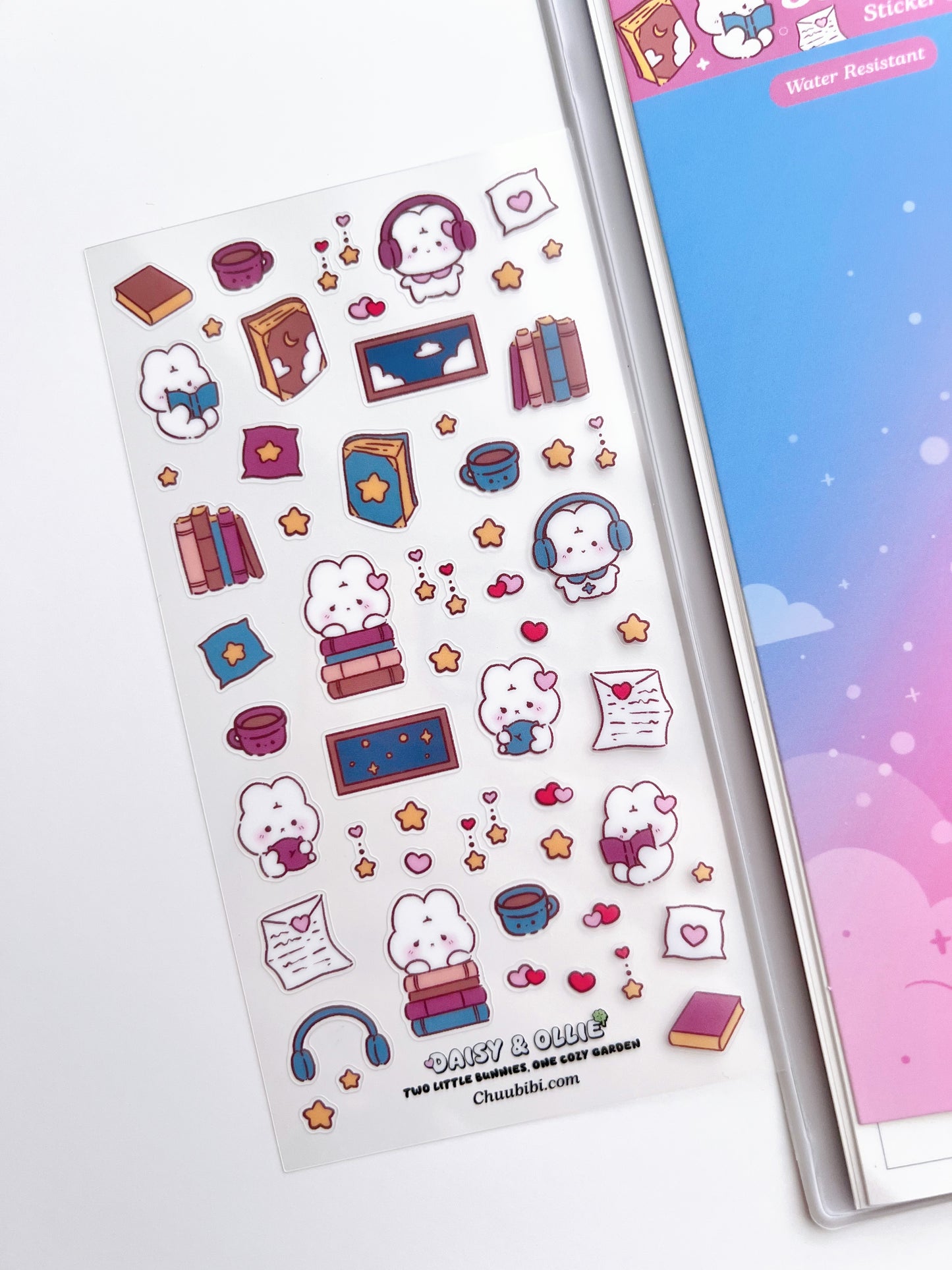 Bunny Storytime Sticker Sheet