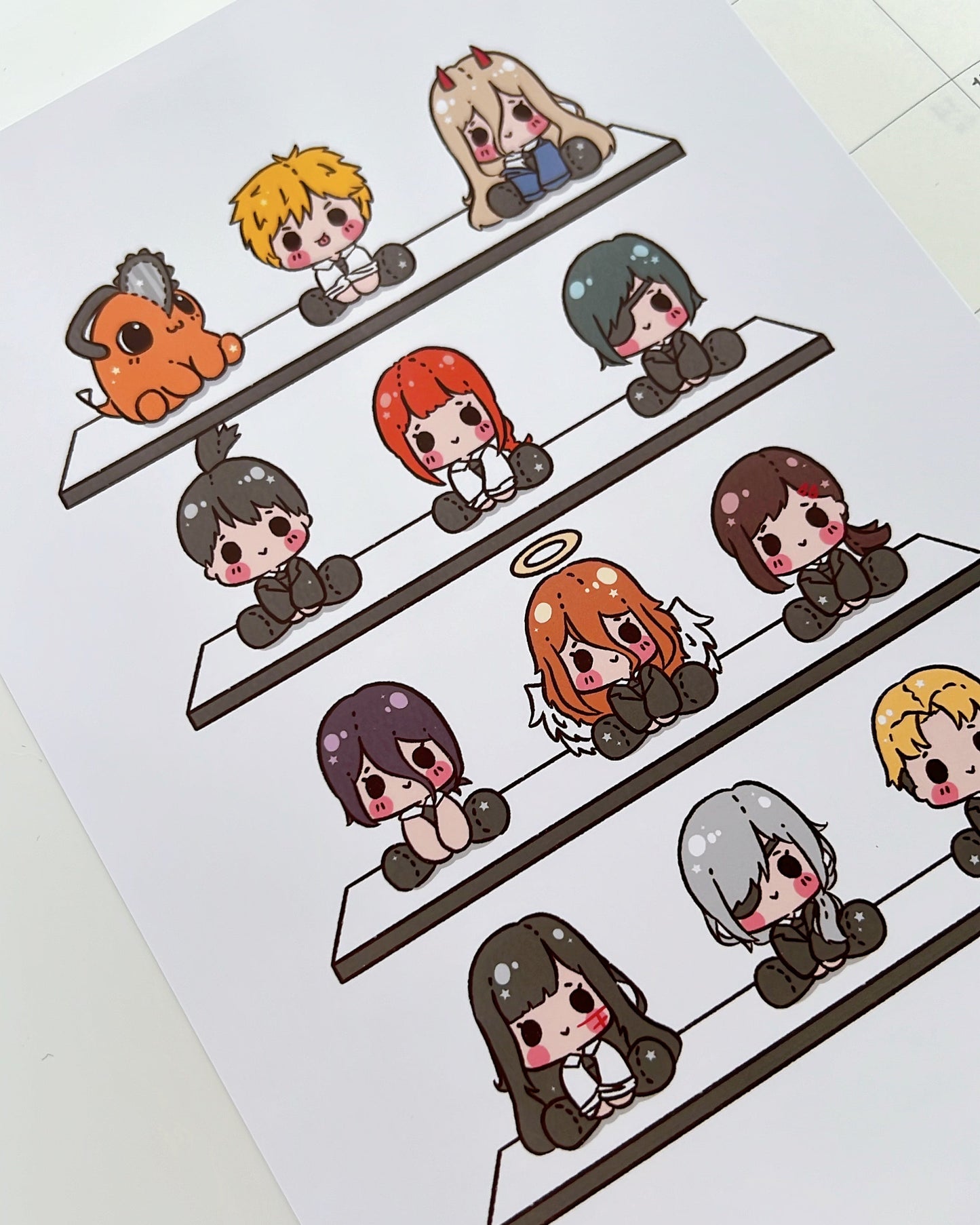 Chainsaw Plushies Art Print