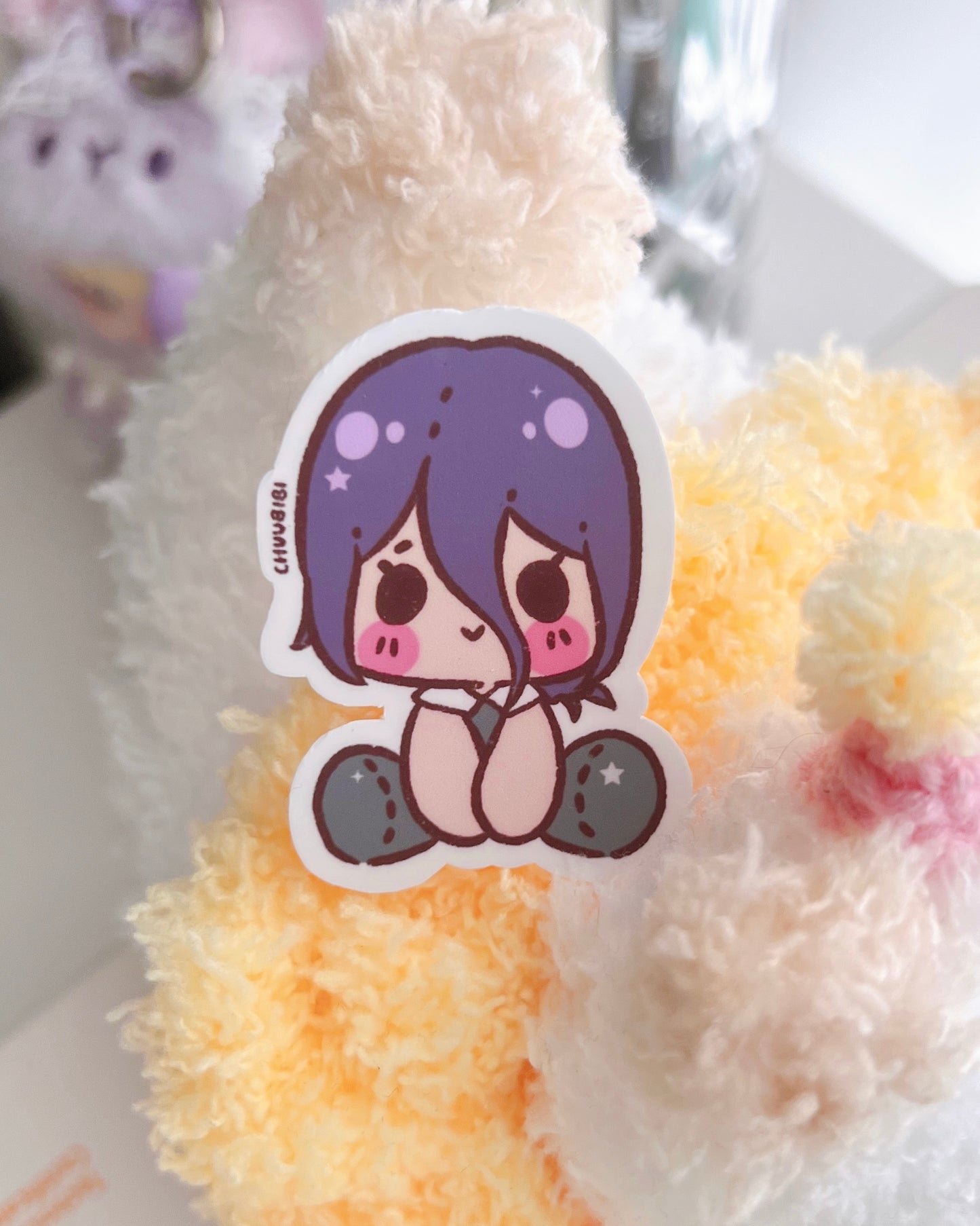 Chainsaw Vinyl Sticker