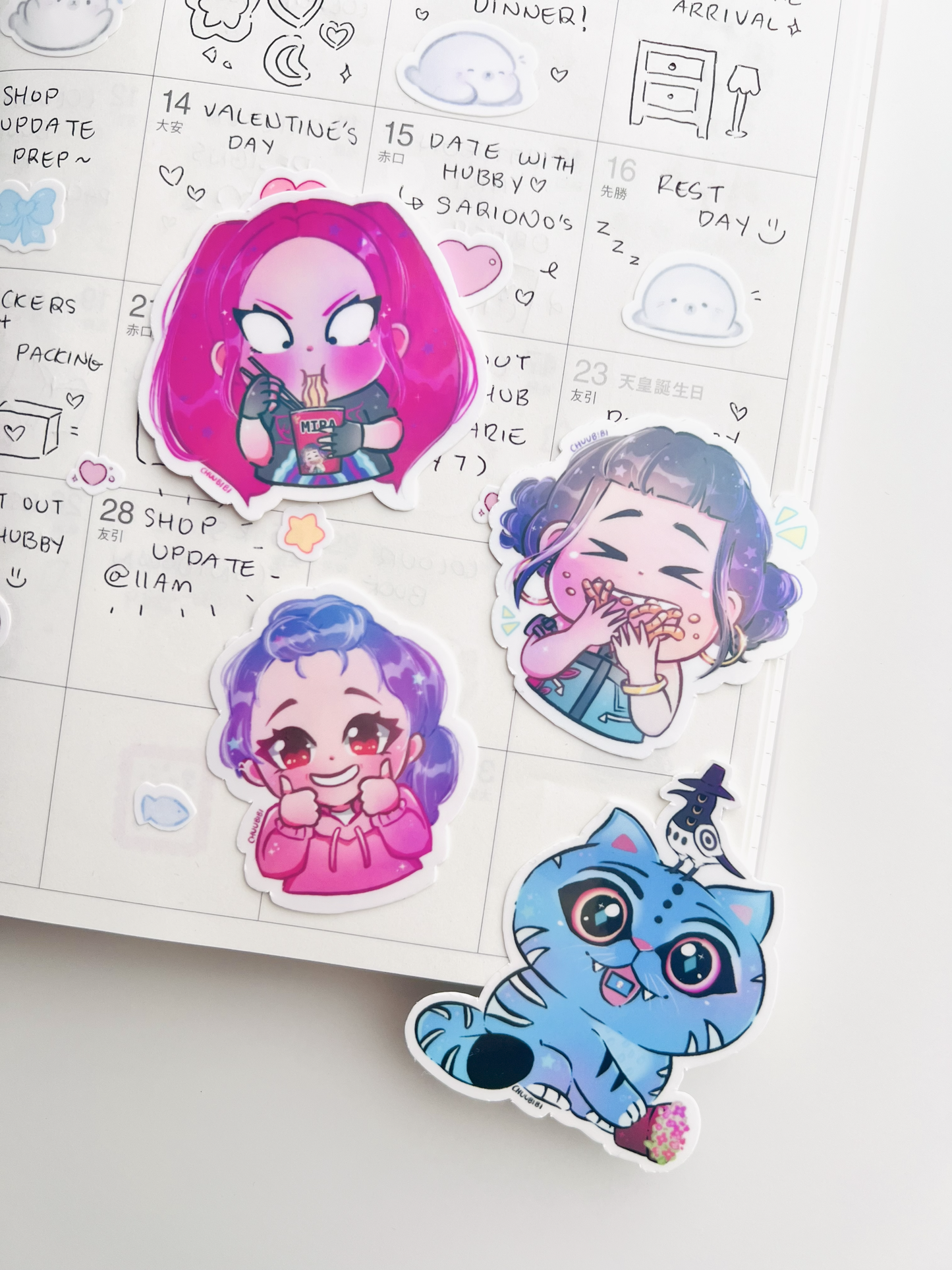 KDH Stickers
