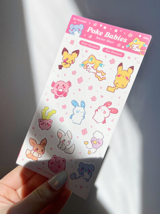 Poke Babies Sticker Sheet