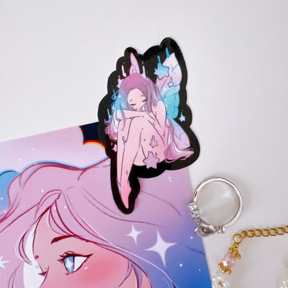 Melting Fairy Vinyl Sticker