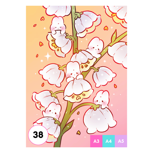 Valley of the Bunnies Art Print