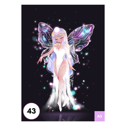 Glowing Fairy Art Print