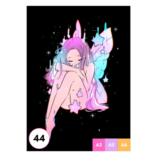Melting Fairy Art Print