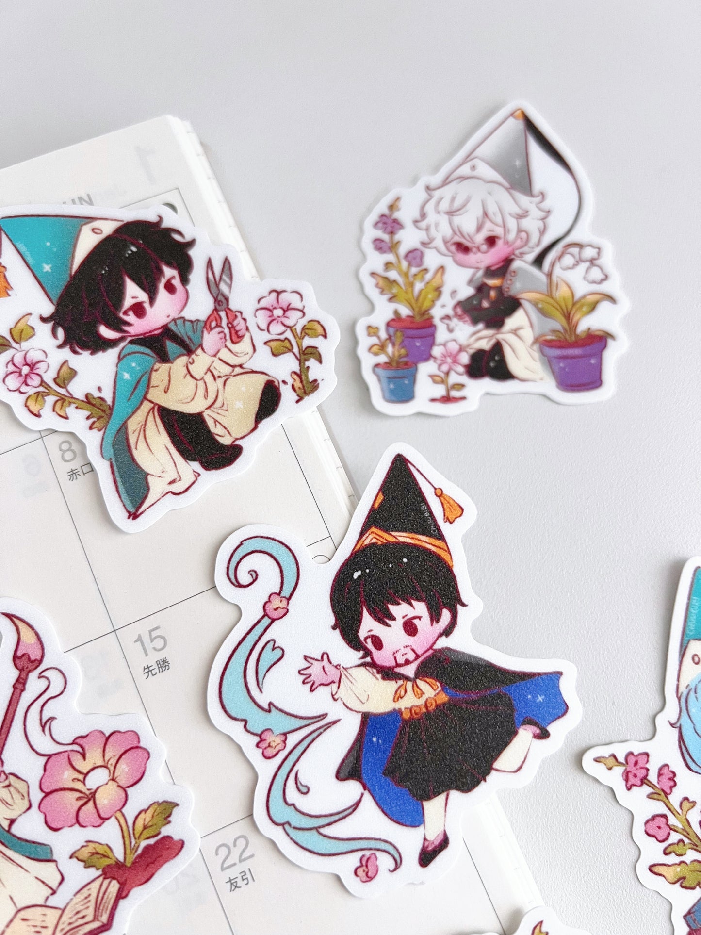 Witch Hat Vinyl Stickers