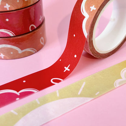 Red Sky Washi Tape