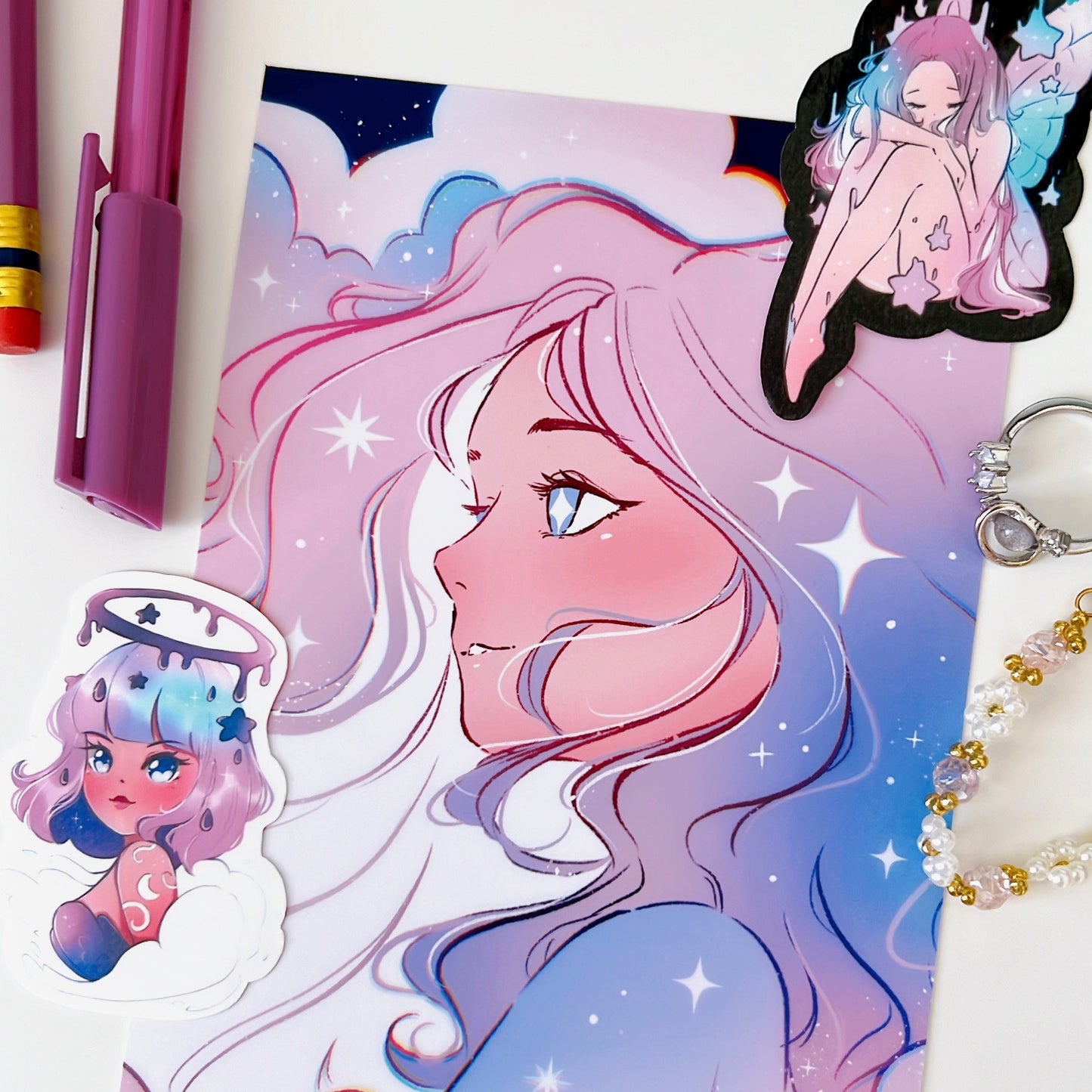 Stargaze Art Print