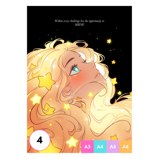 SHINE Art Print