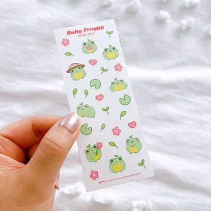 Baby Froggy Sticker Sheet